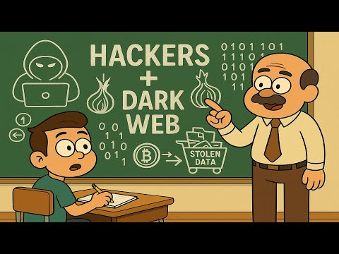 How Hackers Sell STOLEN Data On The Dark Web - Explained Like You're Five