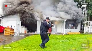 Evicted Man Turns His Home Into a Battlefield