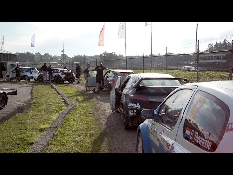 BK Rallycross Valkenswaard Round 1 - Drivers arrival and preparations