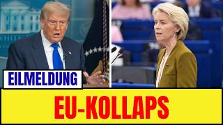 EU vor dem Kollaps Trumps 300-Milliarden-Hammer mit Russland!