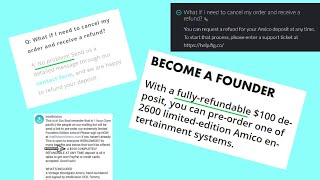 Intellivision Amico Refunds Available Again!?!?