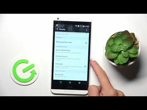 How to Allow Unknown Sources for App Installations on a HTC Desire 816
