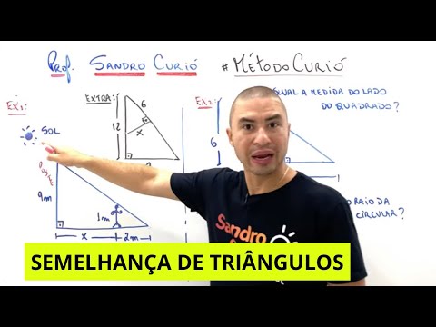 RÁPIDO e FÁCIL | SEMELHANÇA DE TRIÂNGULOS