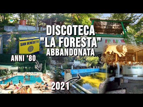 DISCOTECA "LA FORESTA" ABBANDONATA! LOCALE SIMBOLO DEGLI ANNI '80 FALLITO NEL 2010 DOPO UN DISASTRO!
