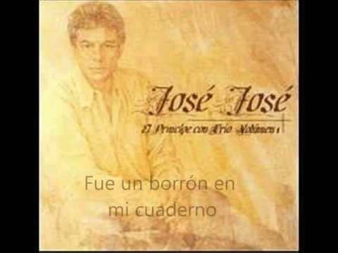 Jose Jose - Amnesia letra