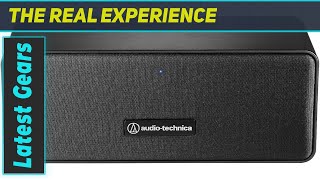 Video thumbnail for Audio Technica Portable Wireless Speaker AT-SP65XBT, Black Review by MaxReviews Pro