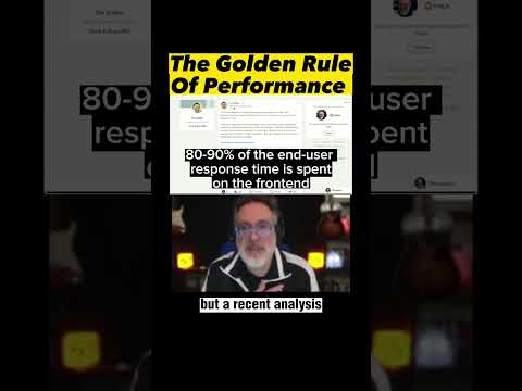 Revisiting The Golden Rule Of Performance