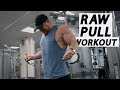 Raw Pull Workout | IFBB Pro Offseason workout