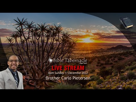 2022-1211PM - Brother Carlo Pietersen - Moving Into The Bride Age