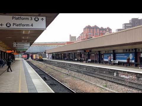 GBRf Class 66 66713 ‘Forest City’ passes Leicester with 4L04 Hams Hall - Felixstowe 18/03/2021
