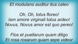 Ataraxia - Mundus Est Jocundum (Carmina Burana) Lyrics