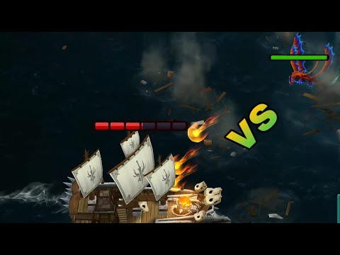 Premium Infernier VS Fleet 54 - Defending Berk - Dragons:Rise of Berk