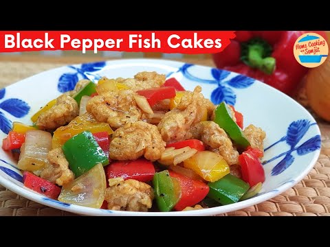 Simple Black Pepper Fishcake Recipe
