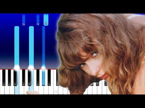 Taylor Swift - I Knew It, I Knew You (Piano Tutorial)