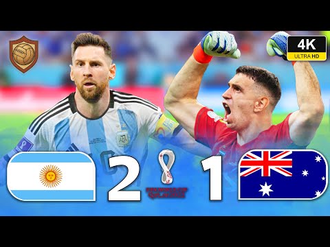 MESSI UNSTOPPABLE AND DIBU MARTINEZ HEROICS SAVE ARGENTINA IN WORLD CUP THRILLER VS AUSTRALIA