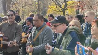 Anna(Go To Him)-John Lennon&#39;s 43rd Memorial at Strawberry Fields,NYC. 12/08/23
