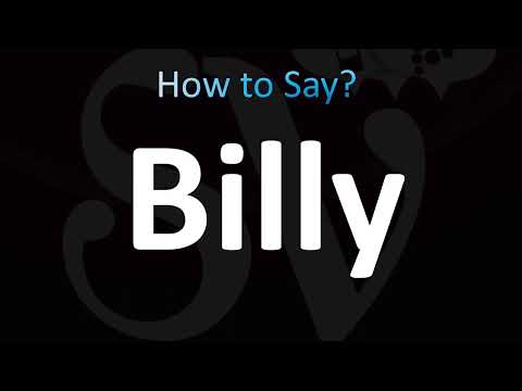 How to Pronounce Billy (CORRECTLY!)