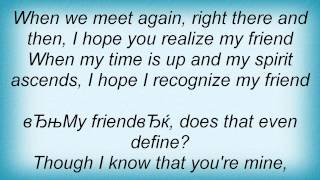 Blues Traveler - Recognize My Friend Lyrics