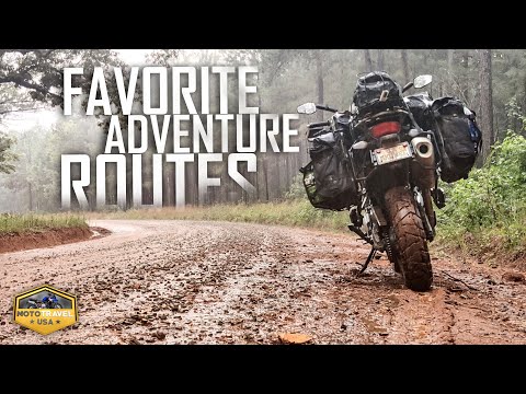 Favorite Motorcycle Adventure Routes... So Far.. Big Bike Friendly