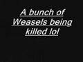 Weasel Stomping day with lyrics