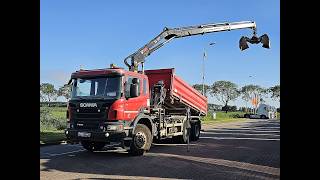 Scania P410 HIAB XS122 dump truck for sale - Image 4 | Autoline US Scania P410 HIAB XS122 dump truck | Image 4 - Autoline