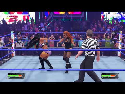 WWE 2K22 : Becky Lynch Vs Indi Hartwell Extreme Rules Match