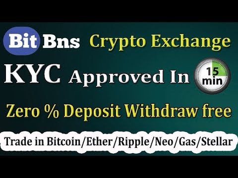 Best CryptoCurrency Exchange in India | BitBNS Exchange Full Review | Registration & KYC Process Video