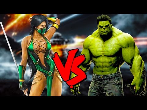 Jade Vs Hulk - Epic Battle - Mortal Kombat Costume Skin Mod