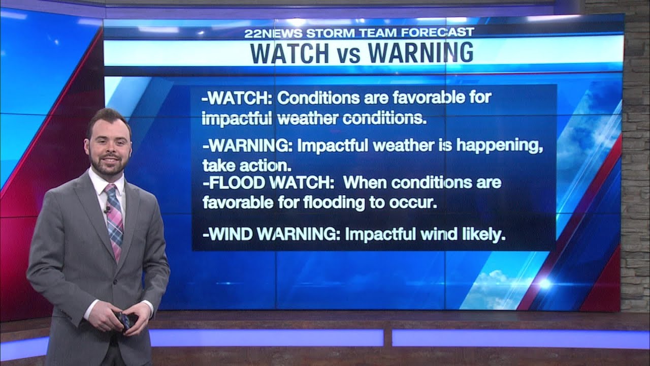 Flood Watch in effect through Saturday: What is the difference between watch vs. warning