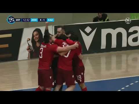 ՈւԵՖԱ Ֆուտզալի Եվրոպայի 2026 թ. առաջնության որակավորման փուլ. Հայաստան-Ղազախստան հանդիպման գոլերը