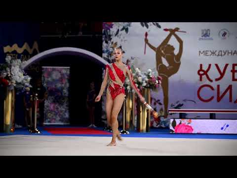 Daria Pridannikova Clubs AA III Strongest Cup Moscow 2023