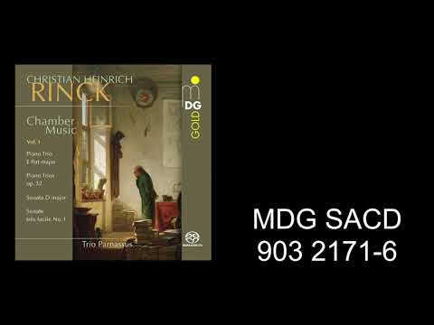 Christian Heinrich Rinck: Piano Trio op. 32,3 ∙ Rondo. Allegretto