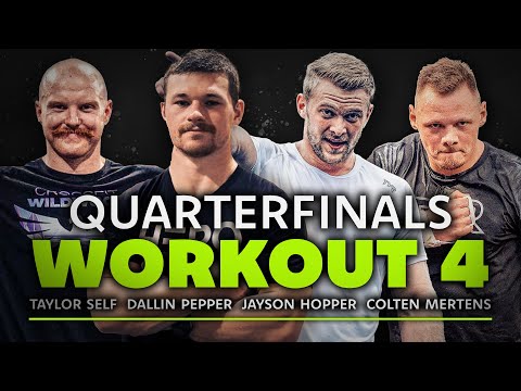 Taylor Self vs The World | CrossFit Born Primitive Quarterfinals | Test 1 (QF Workout 4)
