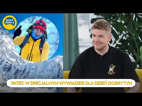JEDYNY TAKI WYWIAD: Kuba "Patec" Patecki zdobył Mount Everest!⛰️ | Dzień Dobry TVN