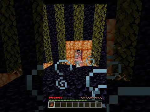 Hell way but this time with a wild pig😁😰(#Minecraft)(#Challenge)(#Shorts)(#pro_player)