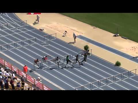 Boys 110m Hurdles EE Heat 2 - New Balance Nationals Outdoor 2013