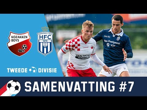 Samenvatting Kozakken Boys- Koninklijke HFC 05-oktober-2019 | Tweede Divisie