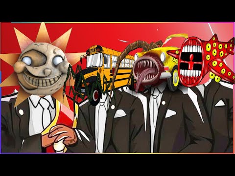 SUNDROP & SCP 2086 EATER & CAR EATER & AIRPLANE EATER (MONSTER COVER) - Astronomia Coffin Dance