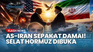 Akhir Ketegangan? PM Pakistan Shehbaz Sharif Klaim AS-Iran Sepakat Damai! Selat Hormuz Dibuka Gratis