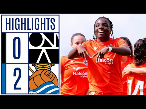 FC BADALONA WOMEN 0 - 2 REAL SOCIEDAD | RESUMEN LIGA F MOEVE