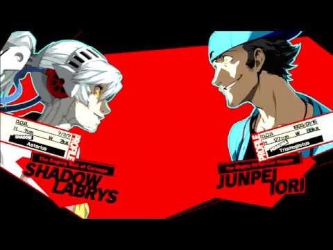 ღ Persona 4 Arena Ultimax I Shadow Labrys Versus Junpei Iori ღ