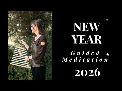 New Year Guided Meditation 20 min. with chimes
