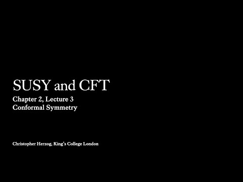 Conformal Symmetry as a loop hole to the Coleman-Mandula Theorem (Chapter 2, Lecture 3)