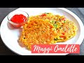 Maggi Masala Omelette Street Style Maggi Omelette Recipe Make Delicious Food Bangla