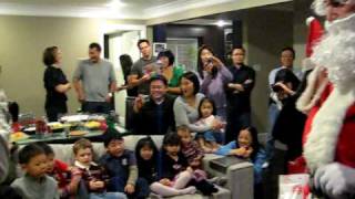 Santa Claus is coming to town - Mary's Kids' Christmas party Dec'09