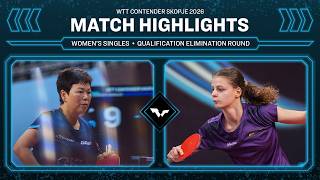 Download lagu Ni Xia Lian vs Camille Lutz | WS Qual | #WTTSkopje 2026 mp3