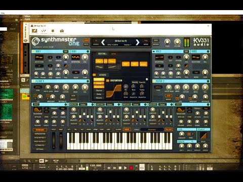 Composing From Scratch With SynthMaster One - No Cuts Or Edits - ALL Mistakes Included
