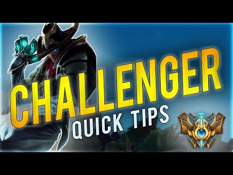 CHALLENGER Tips to Climbing | League Quick Tips