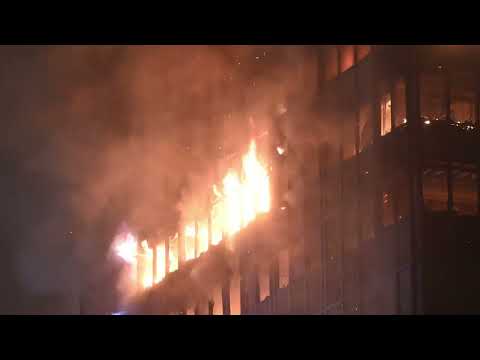 Pozar Vjesnikova nebodera