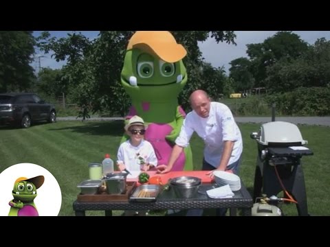 Mampfen mit Monster und Maus - Bratwurstspieße